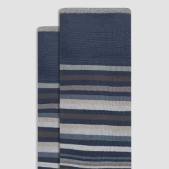 Striped Mid-Calf Socks