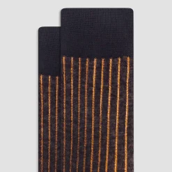 Striped Mid-Calf Socks