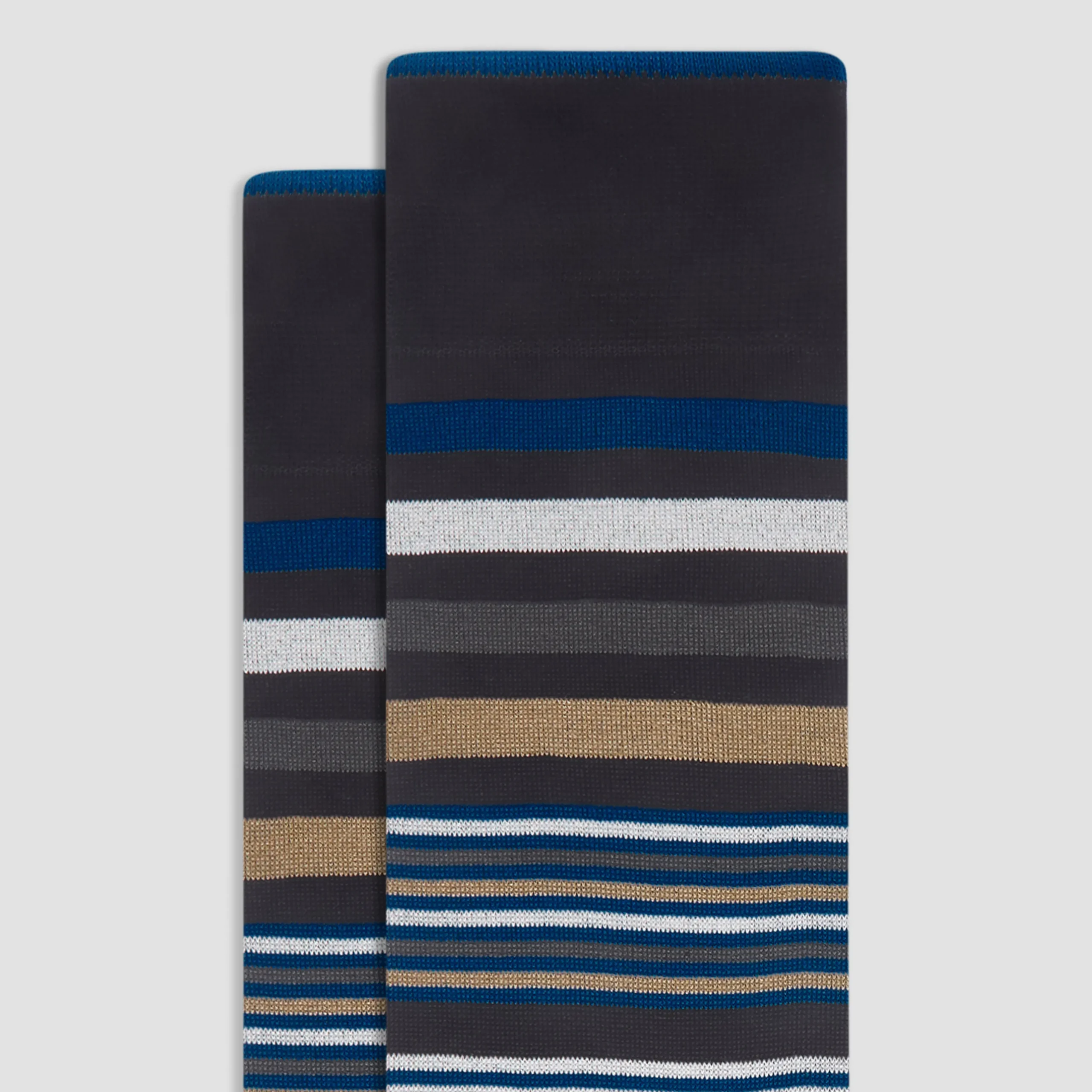 Striped Mid-Calf Socks