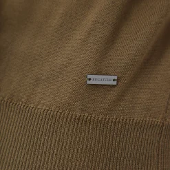 Super Merino Mock Neck Full Zip Sweater
