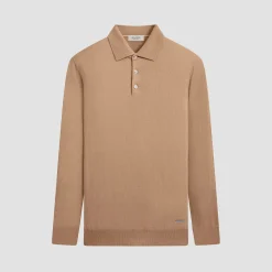 Super Merino Solid Polo Sweater