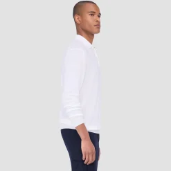 Super Merino Solid Polo Sweater