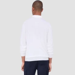Super Merino Solid Polo Sweater