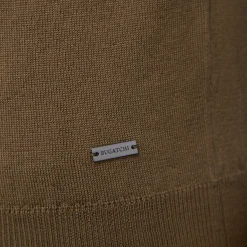 Super Merino Solid Polo Sweater