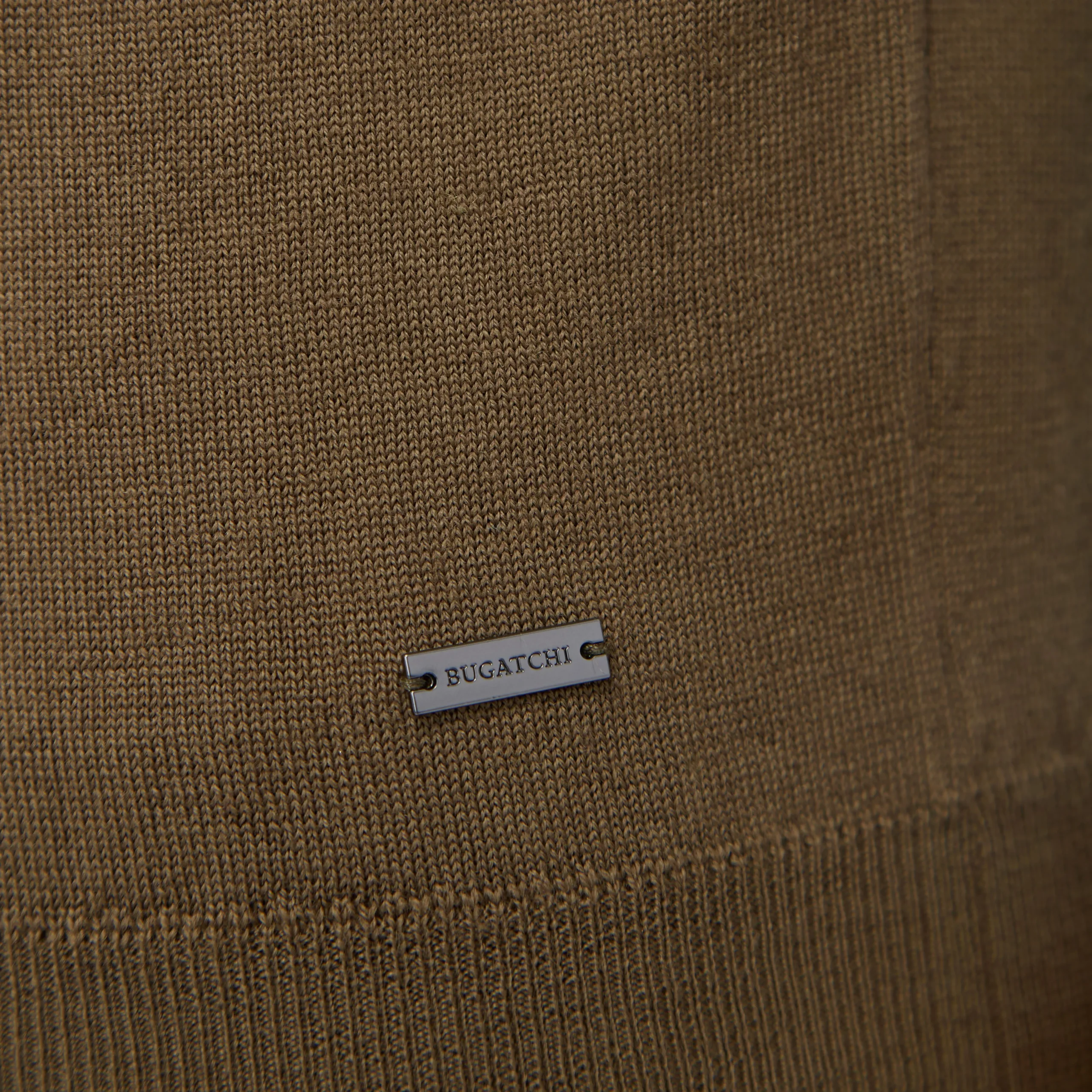 Super Merino Solid Polo Sweater