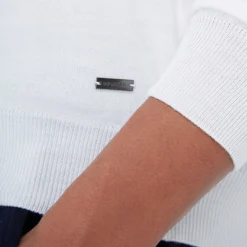 Super Merino Solid Polo Sweater