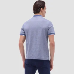 Textured Jacquard Polo Shirt
