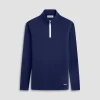 Textured Performance Quarter-Zip Pullover