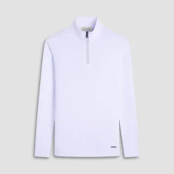 Textured Performance Quarter-Zip Pullover