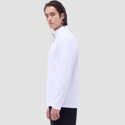 Textured Performance Quarter-Zip Pullover