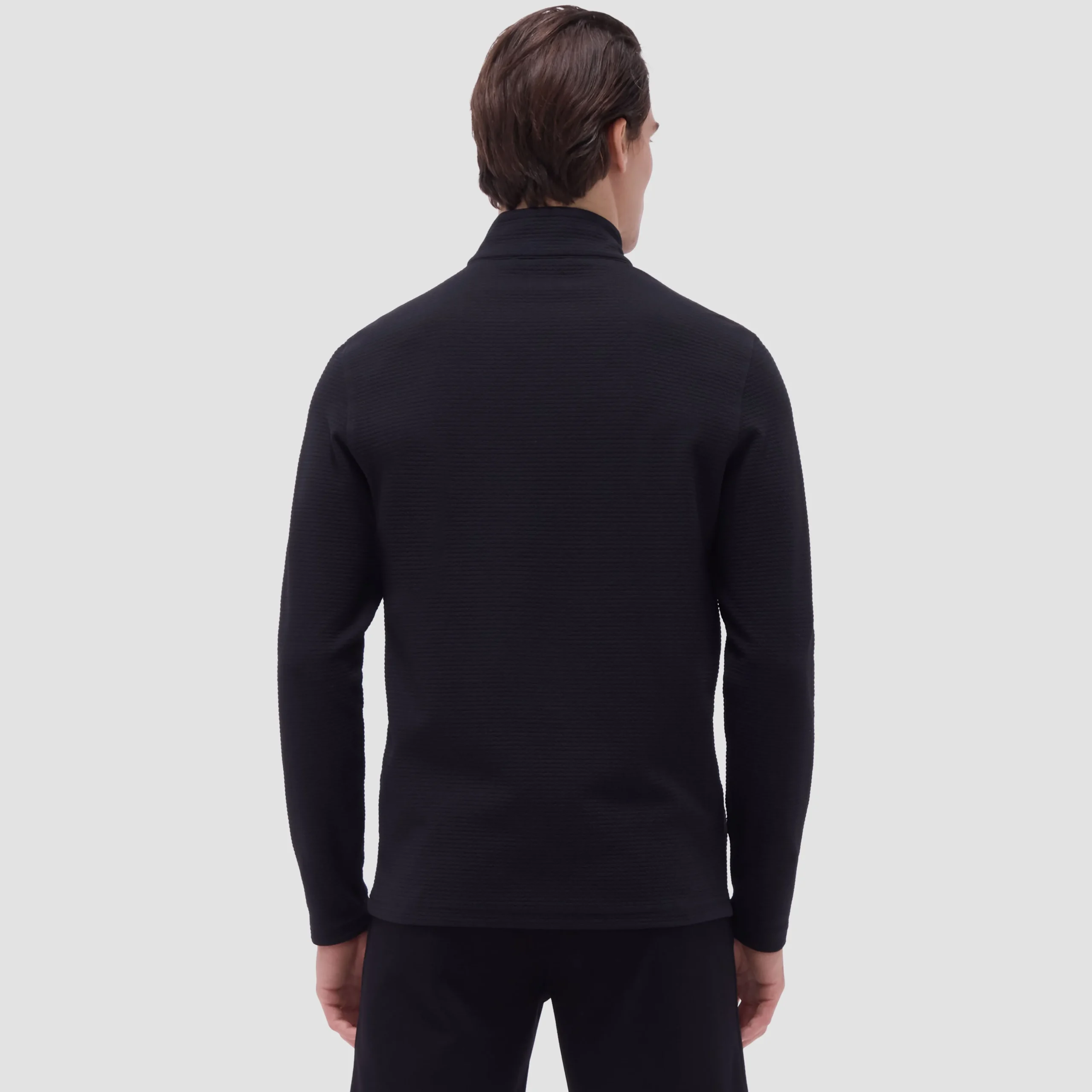 Textured Performance Quarter-Zip Pullover