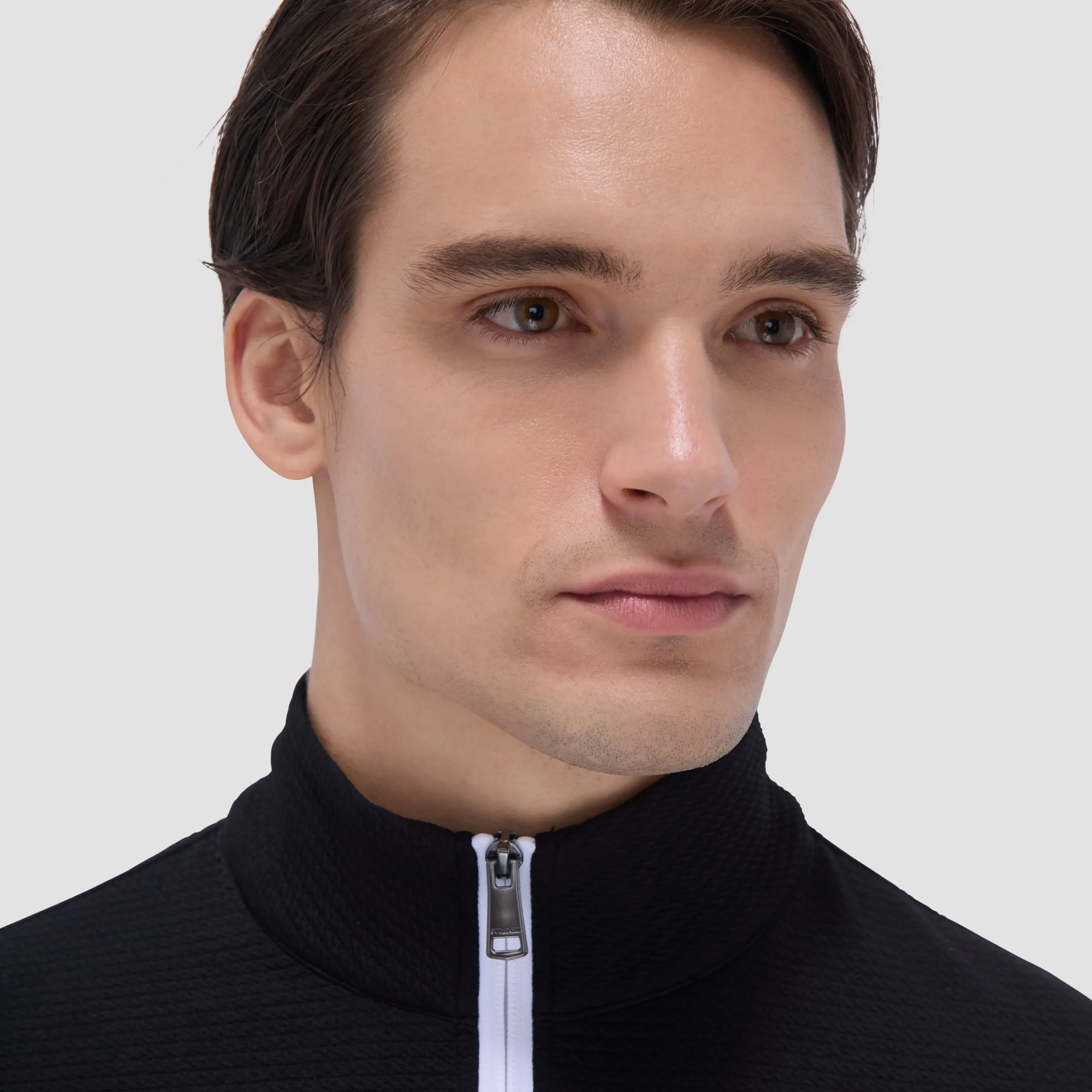 Textured Performance Quarter-Zip Pullover