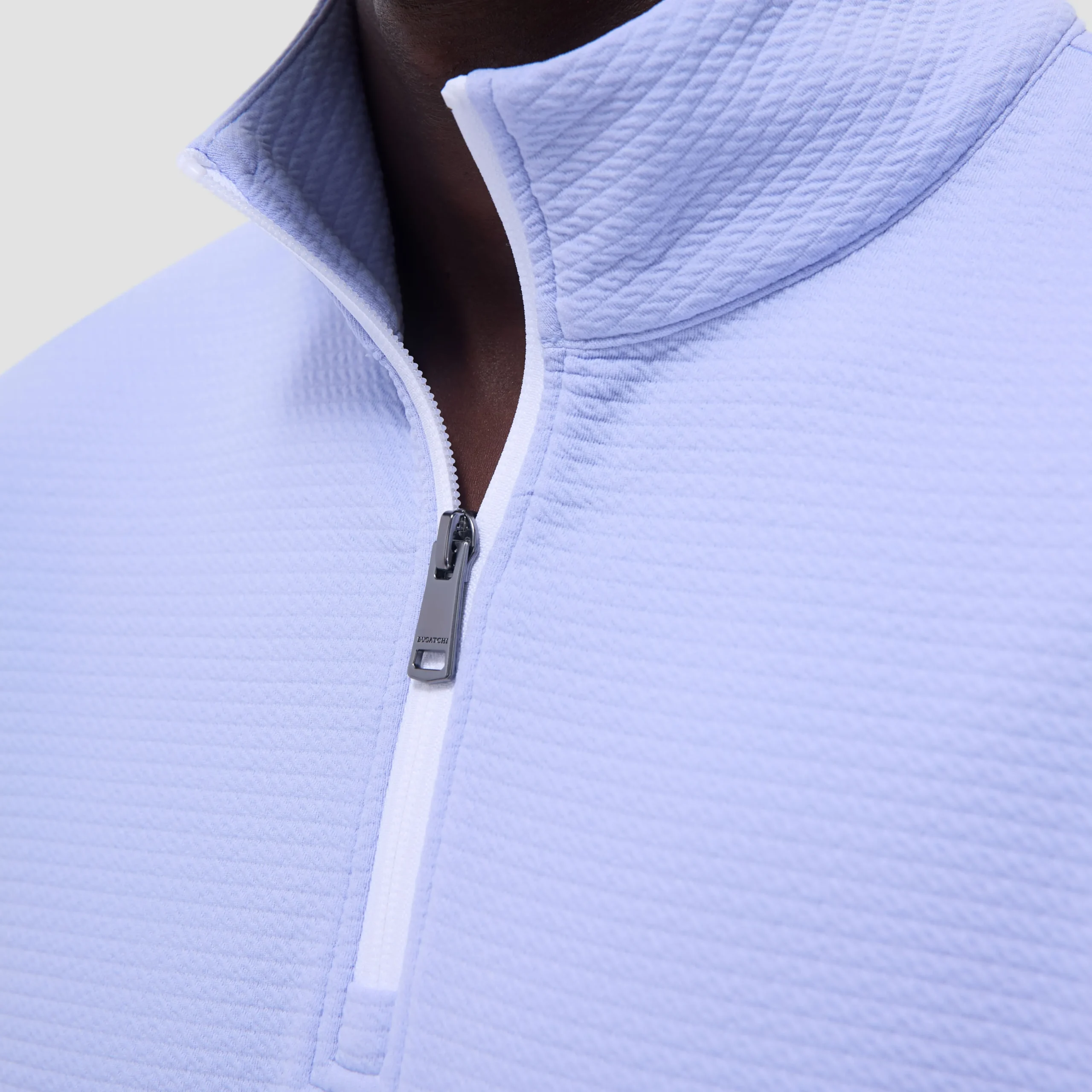 Textured Performance Quarter-Zip Pullover