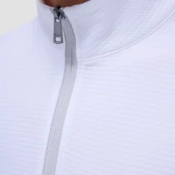 Textured Performance Quarter-Zip Pullover