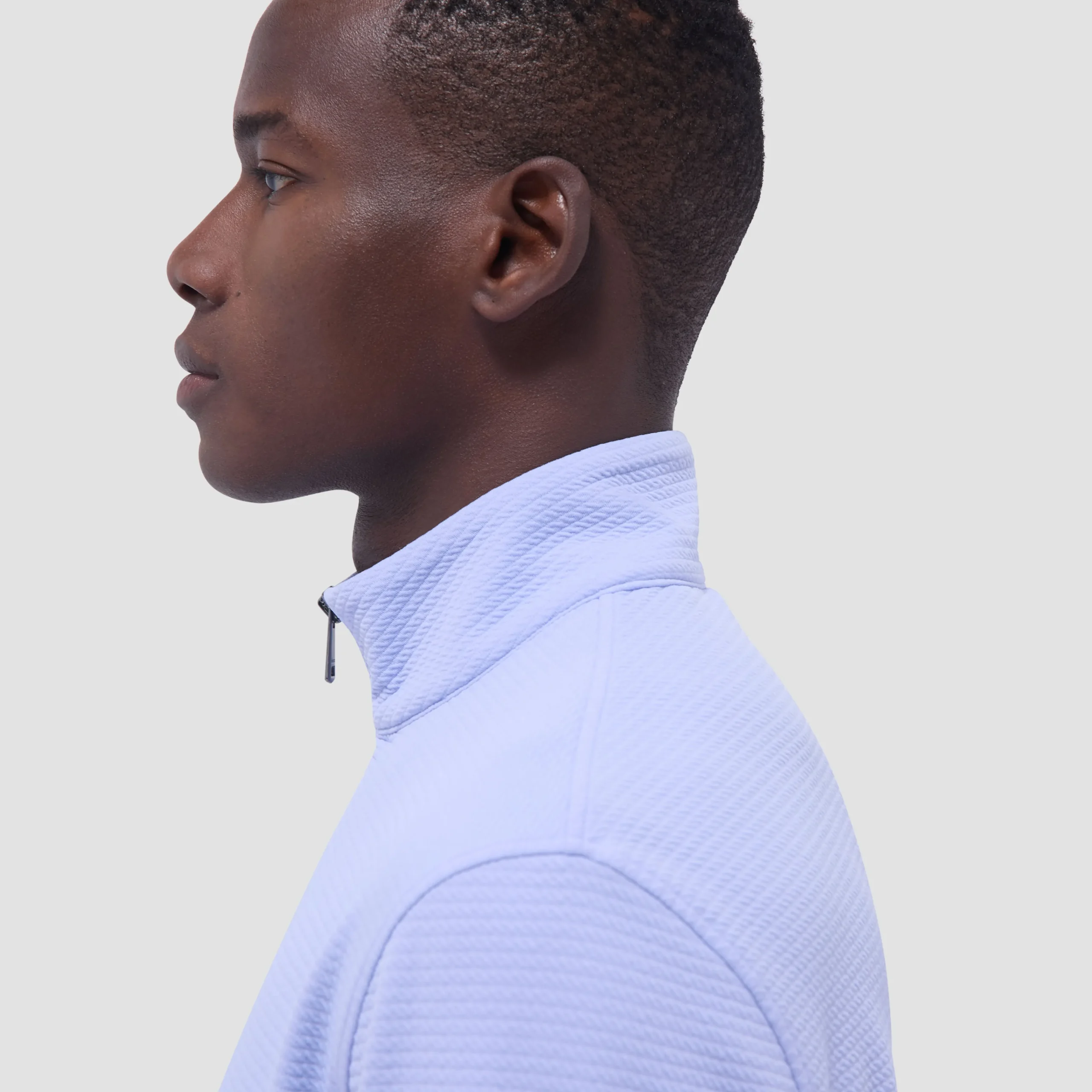 Textured Performance Quarter-Zip Pullover