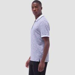 Textured Quarter-Zip Polo Shirt
