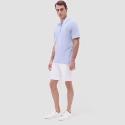 Textured Quarter-Zip Polo Shirt