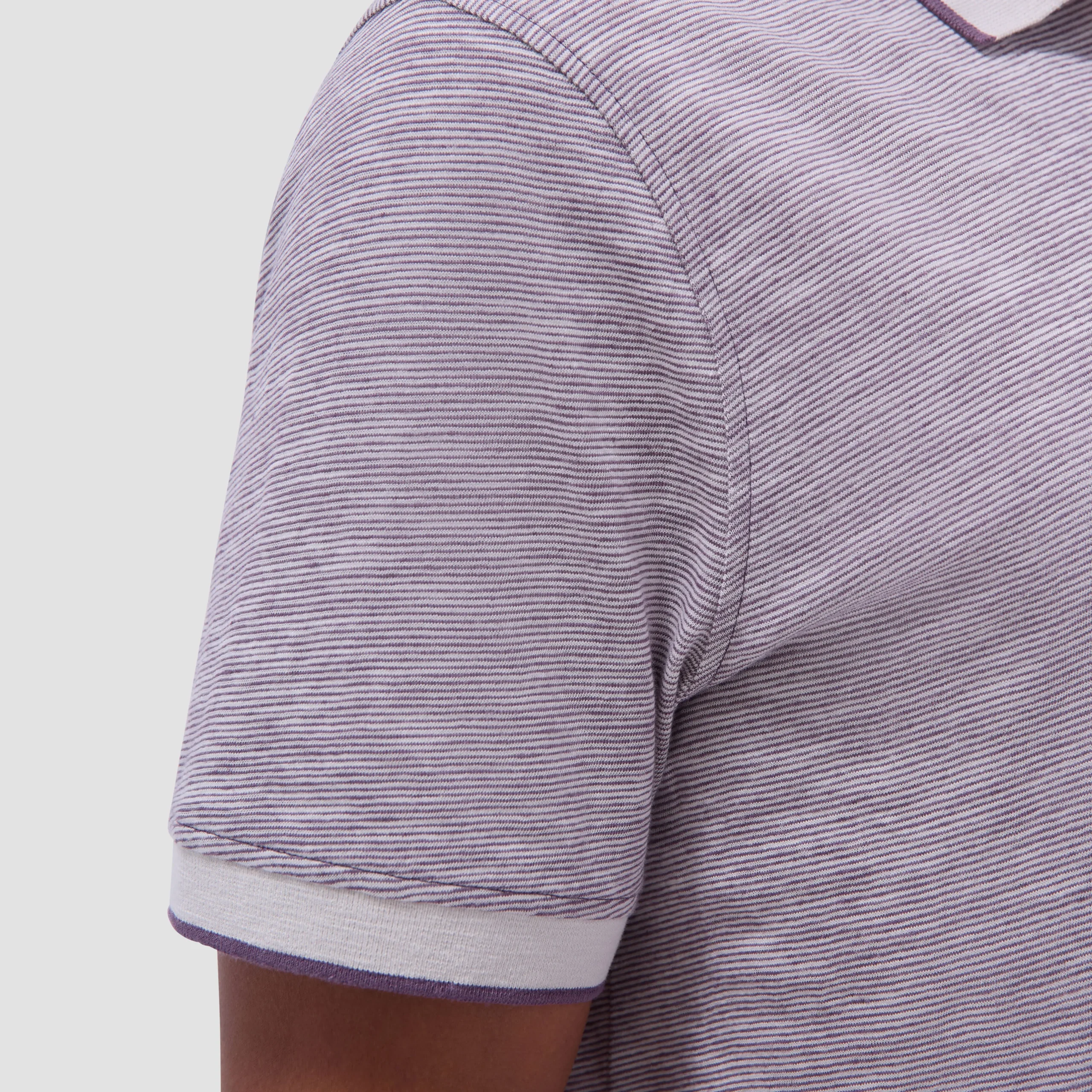 Textured Quarter-Zip Polo Shirt