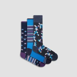 Three-Pair Assorted Sock Box