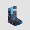 Three-Pair Assorted Sock Box