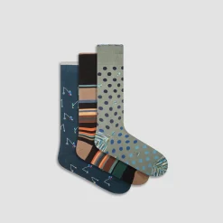 Three-Pair Assorted Sock Box
