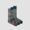 Three-Pair Assorted Sock Box