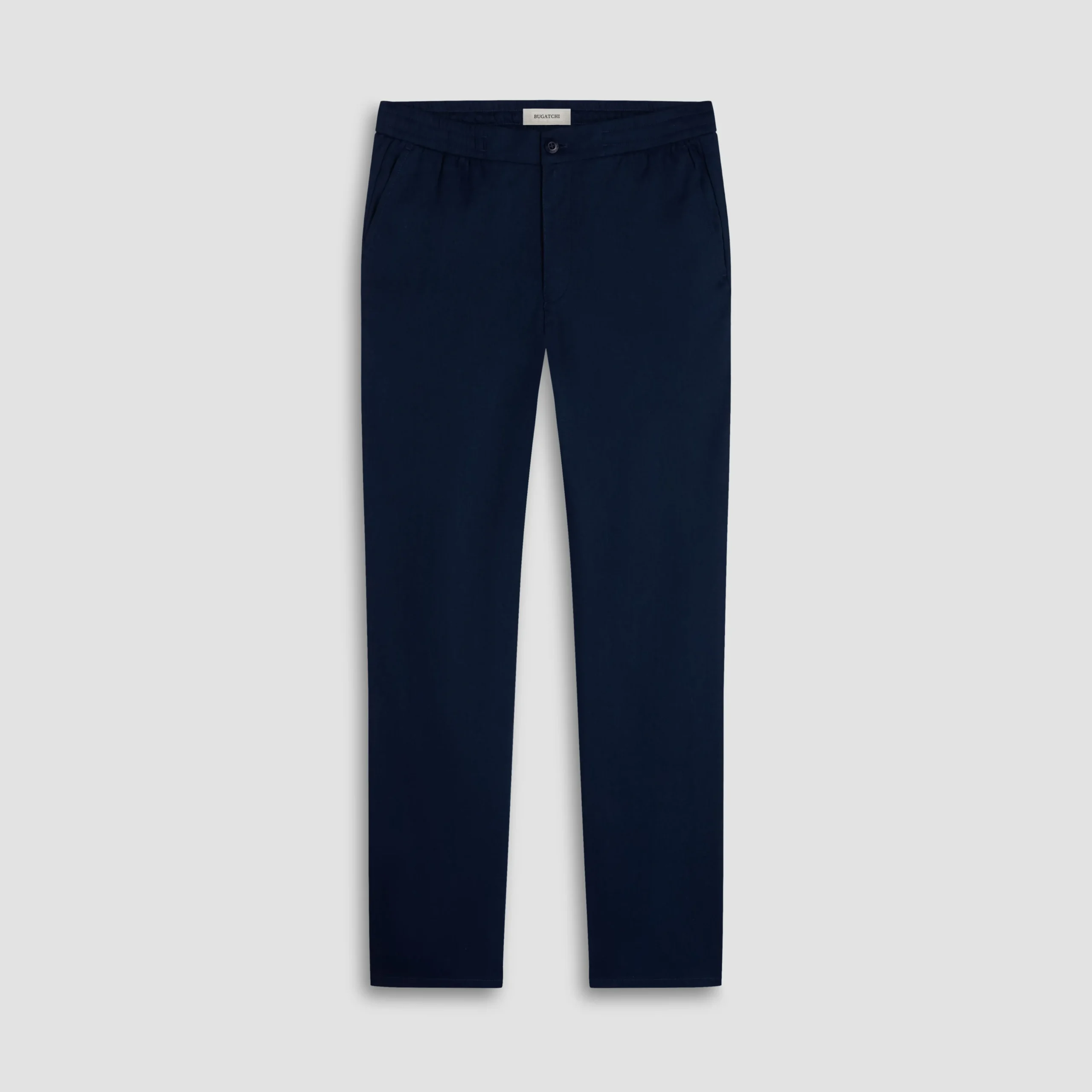Tristan Linen-Cotton Drawstring Pants