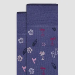Tropical Cocktail Mid-Calf Socks