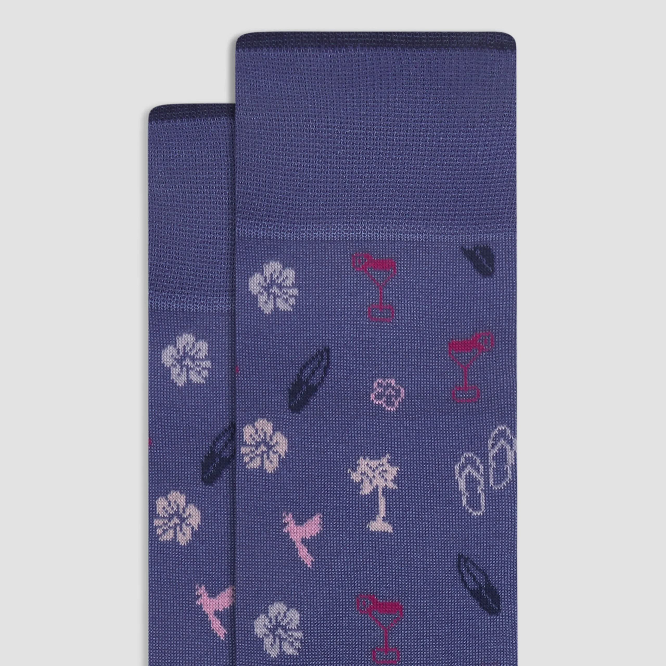 Tropical Cocktail Mid-Calf Socks