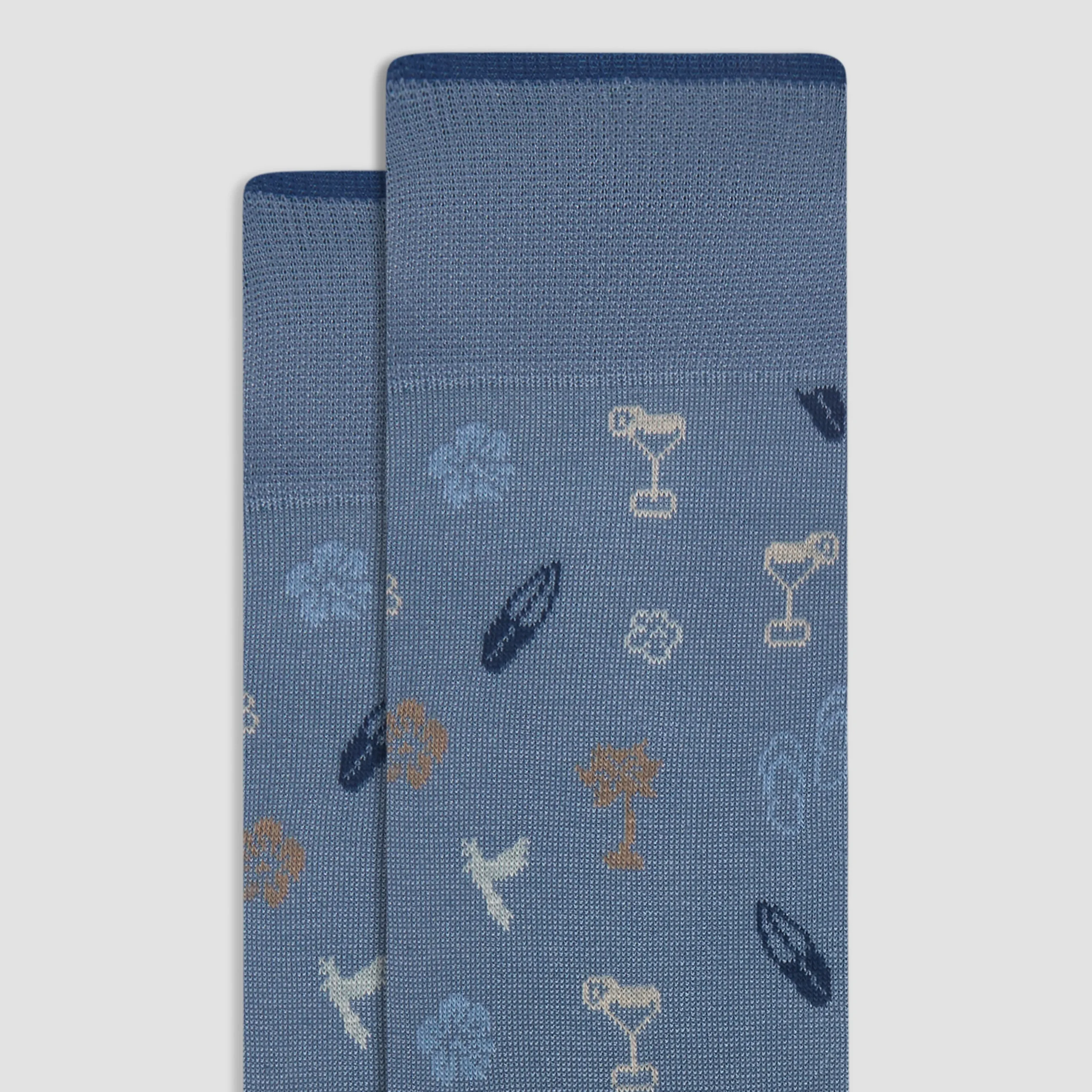 Tropical Cocktail Mid-Calf Socks