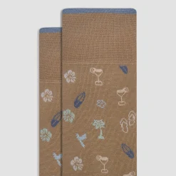 Tropical Cocktail Mid-Calf Socks