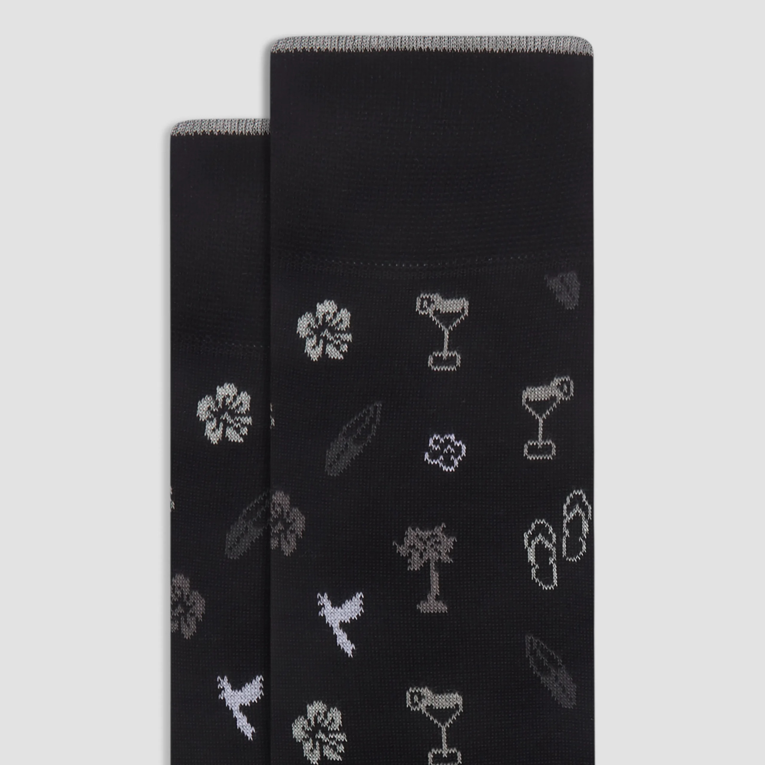 Tropical Cocktail Mid-Calf Socks