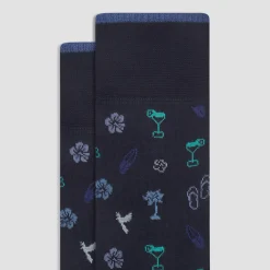 Tropical Cocktail Mid-Calf Socks