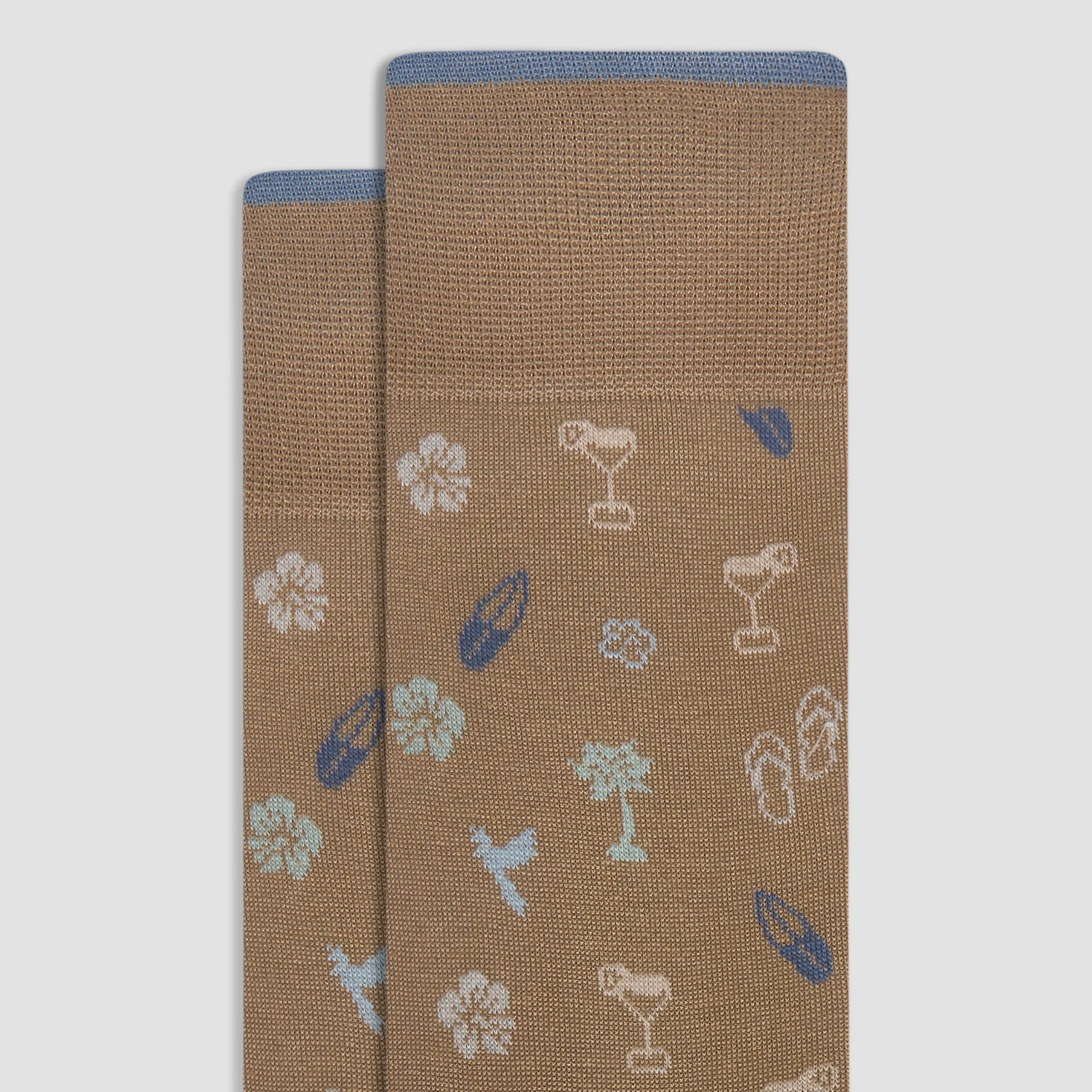 Tropical Cocktail Mid-Calf Socks