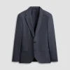 Two Button Stretch Wool Travel Blazer