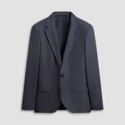 Two Button Stretch Wool Travel Blazer