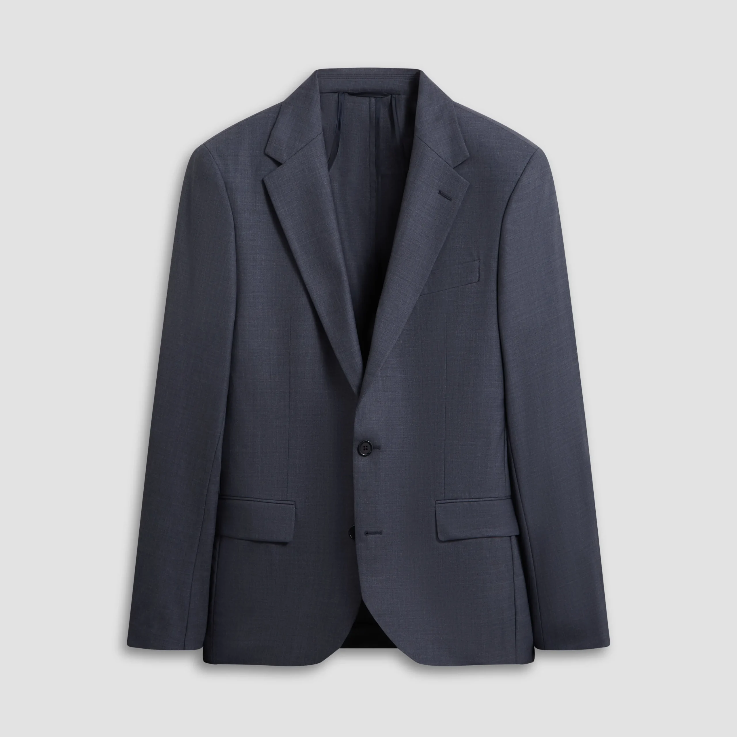 Two Button Stretch Wool Travel Blazer