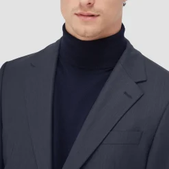 Two Button Stretch Wool Travel Blazer