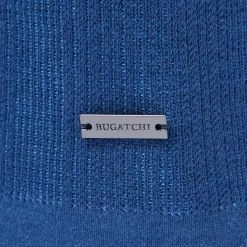 Two-Tone Rib Stitch Short Sleeve Johnny Sweater