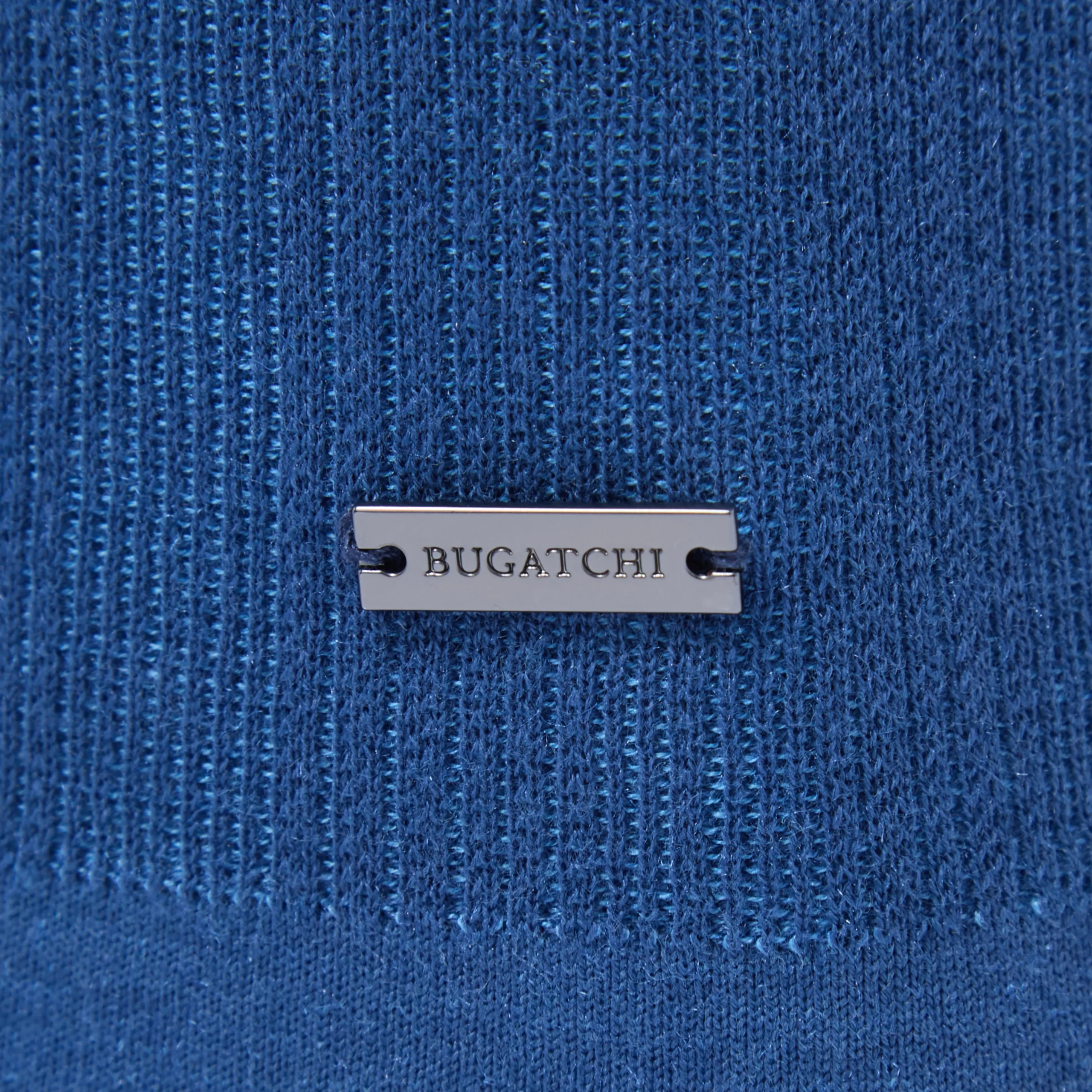 Two-Tone Rib Stitch Short Sleeve Johnny Sweater