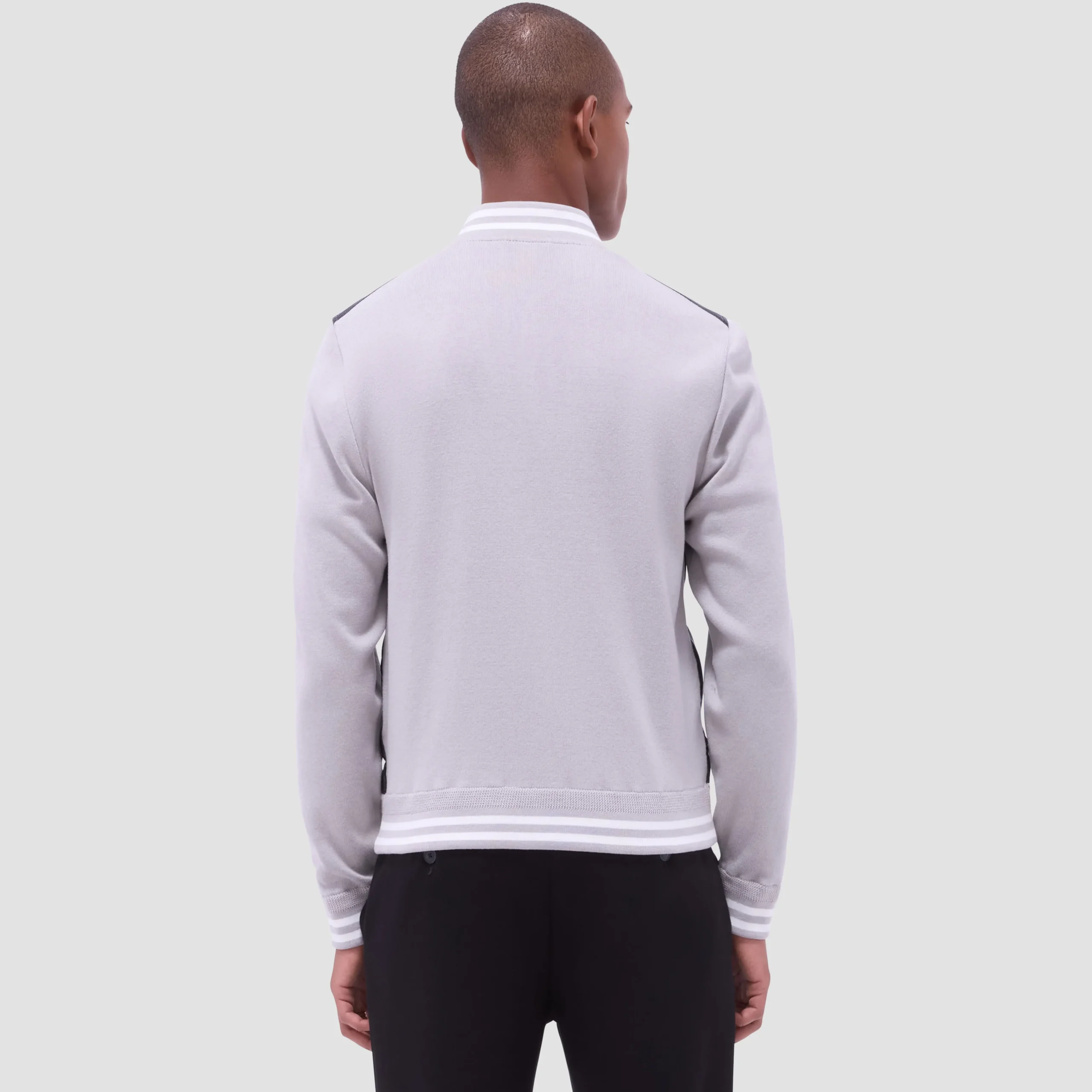 Varsity Hybrid Bomber Jacket