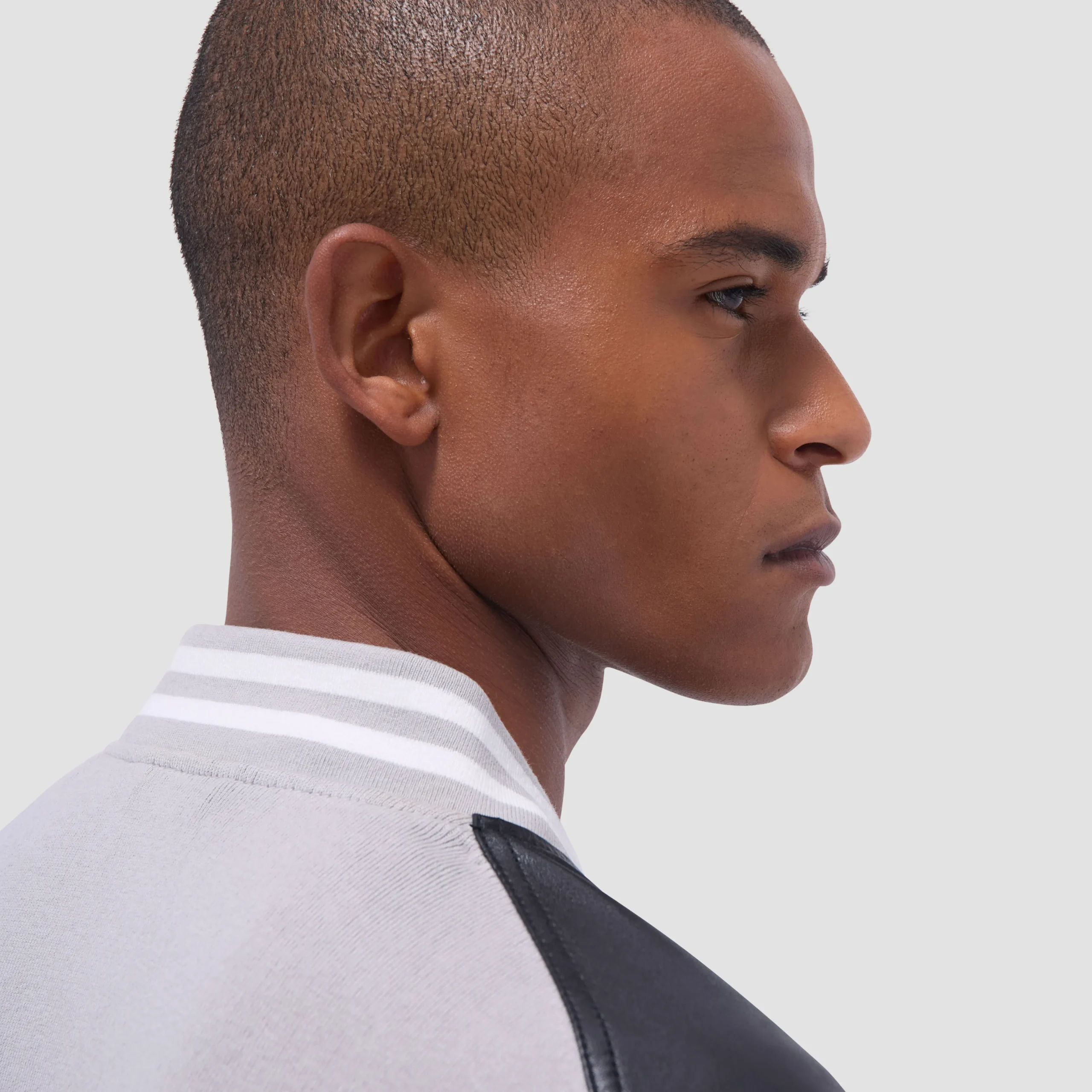 Varsity Hybrid Bomber Jacket