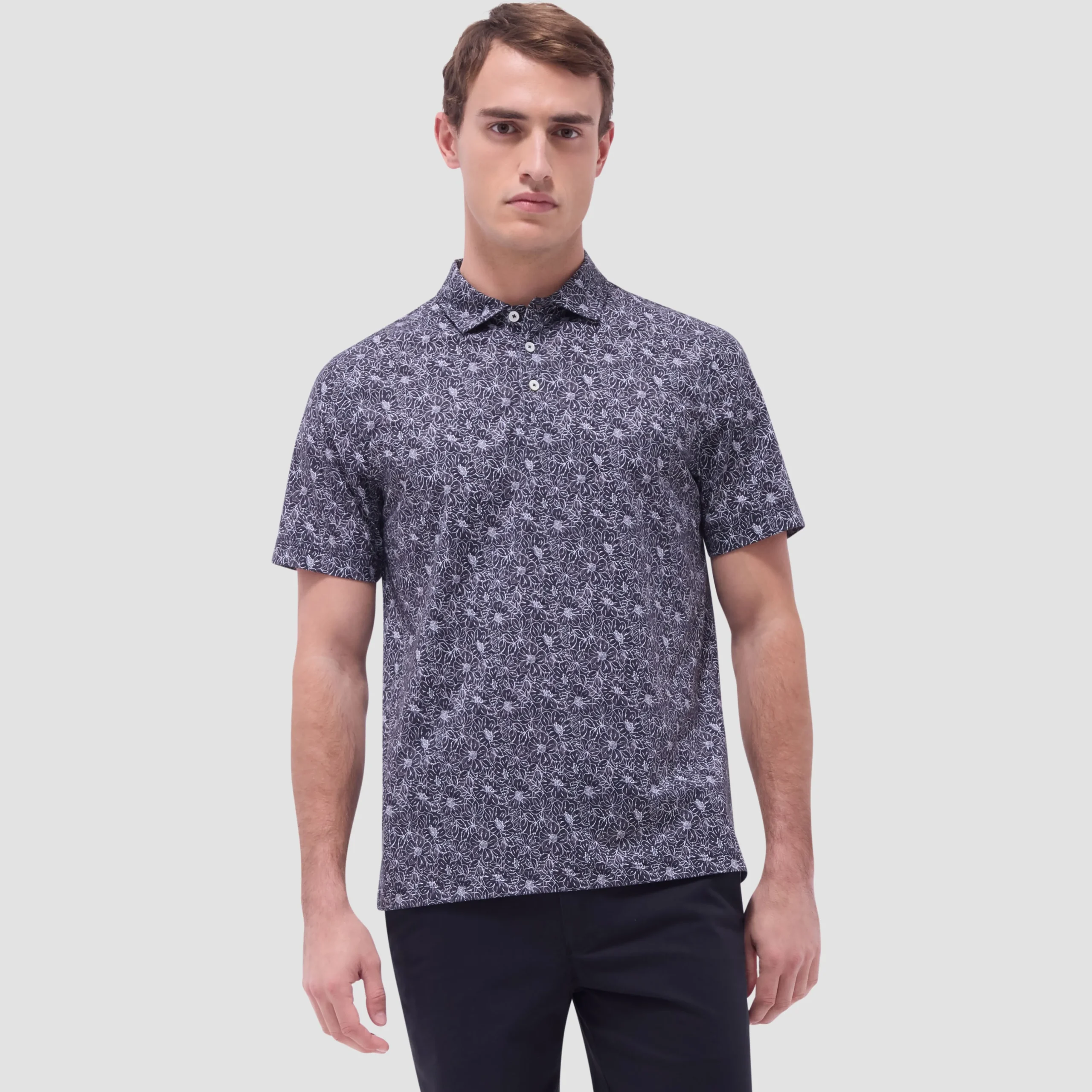 Victor Floral OoohCotton Polo Shirt