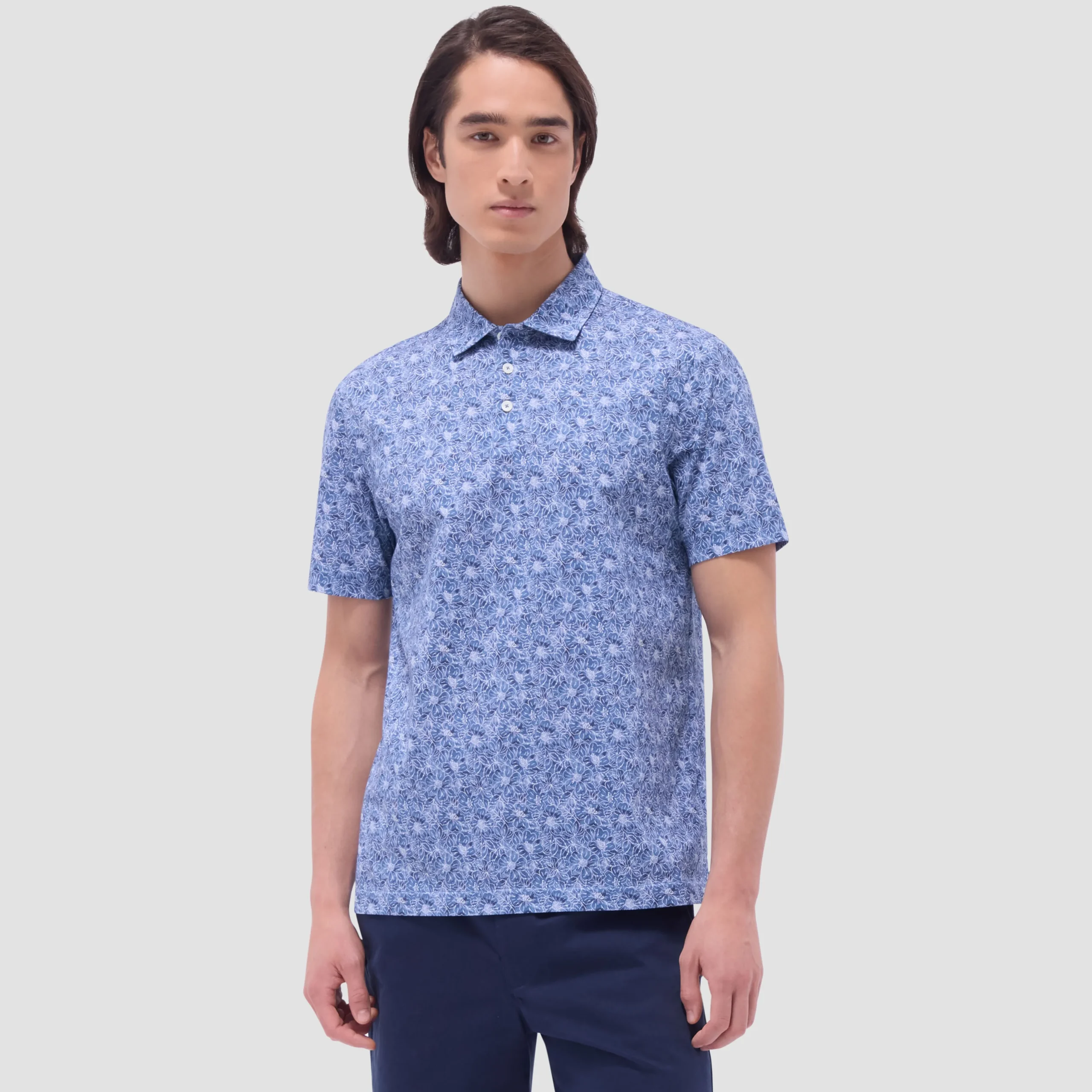 Victor Floral OoohCotton Polo Shirt