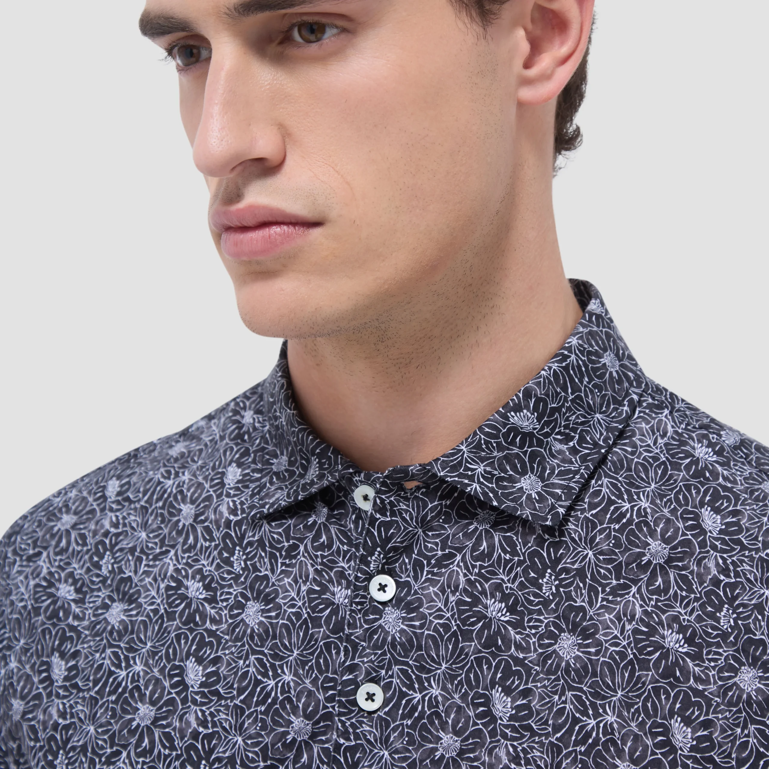 Victor Floral OoohCotton Polo Shirt