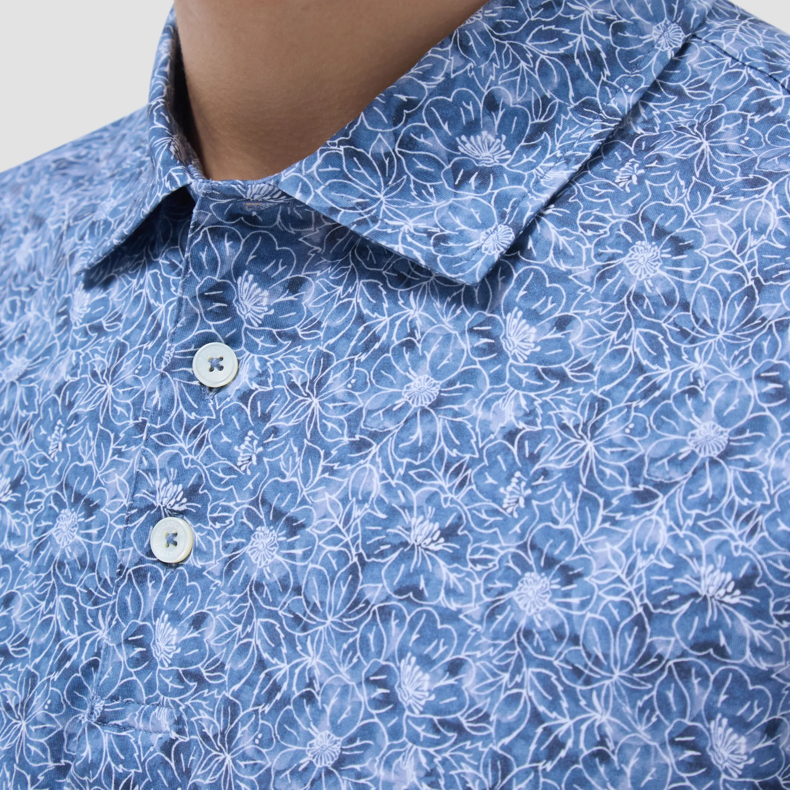 Victor Floral OoohCotton Polo Shirt