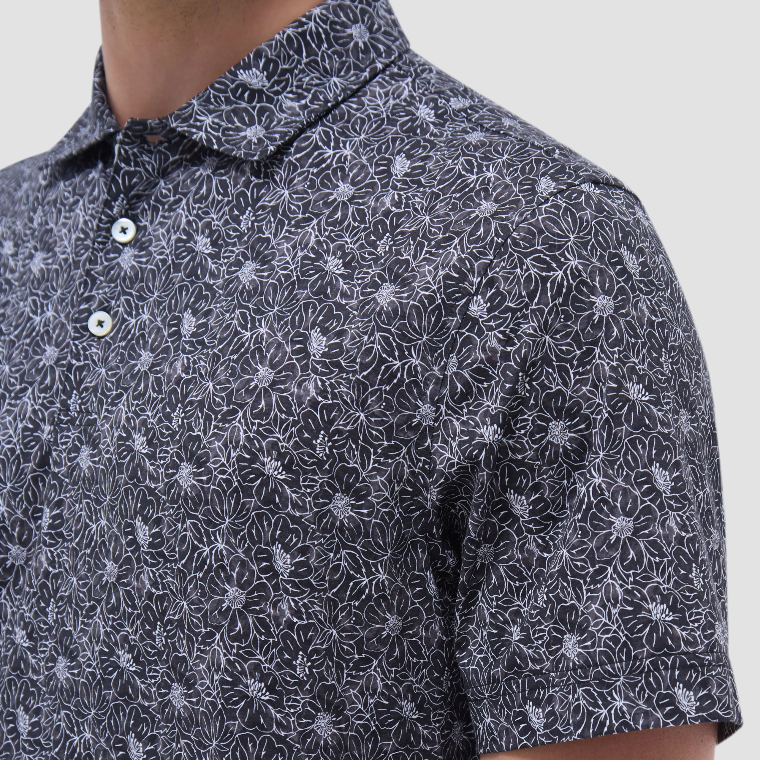 Victor Floral OoohCotton Polo Shirt