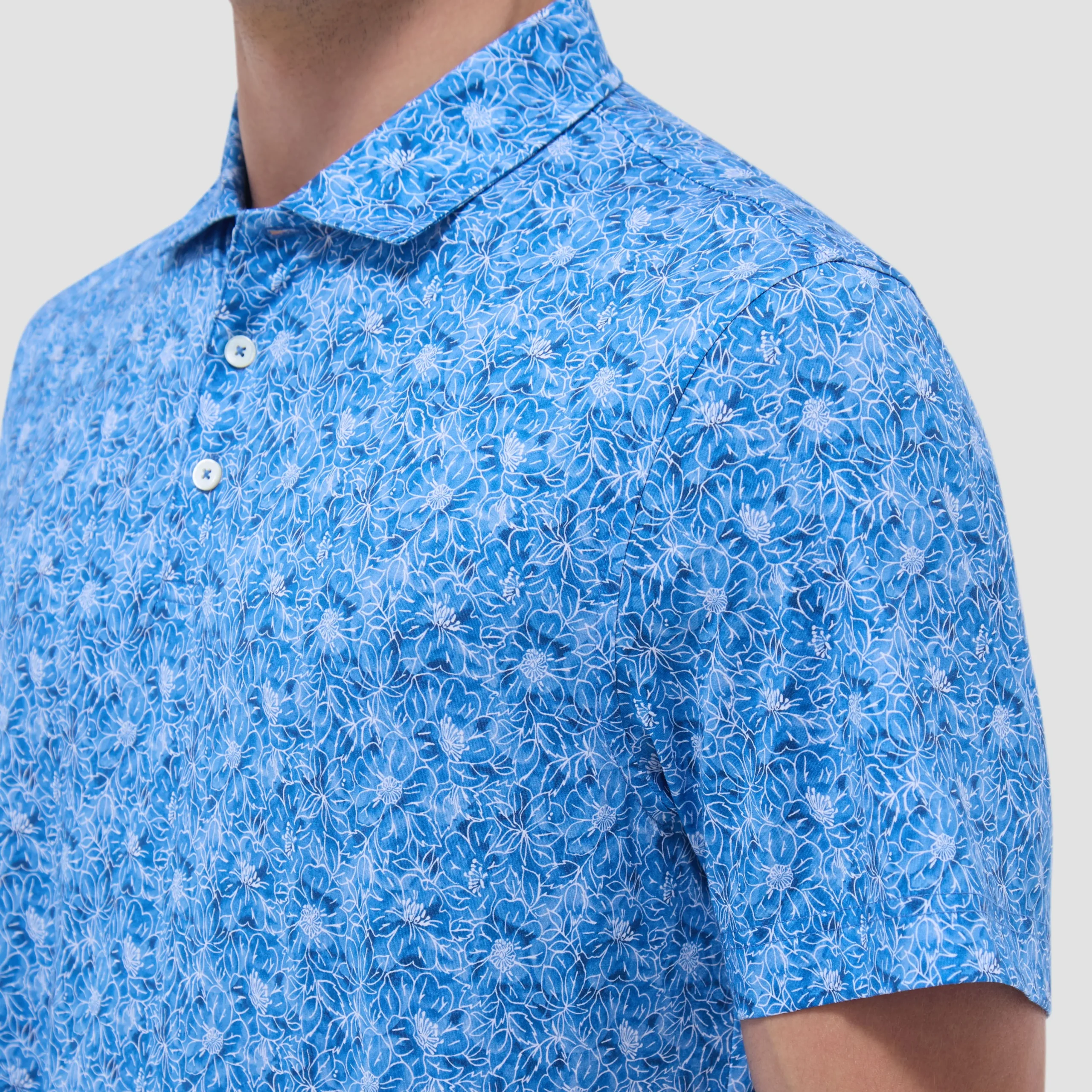 Victor Floral OoohCotton Polo Shirt
