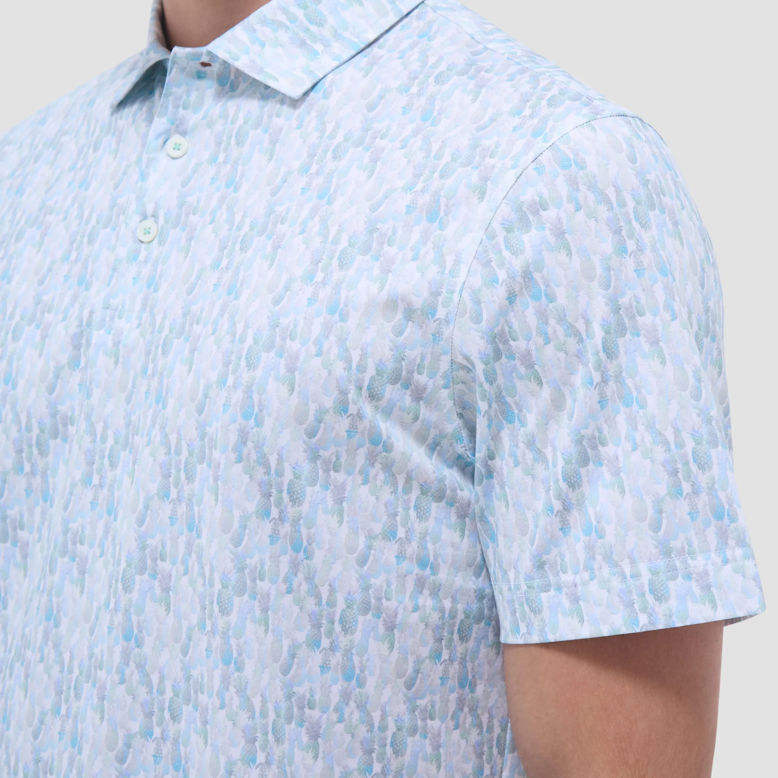 Victor Fruit Print OoohCotton Polo Shirt