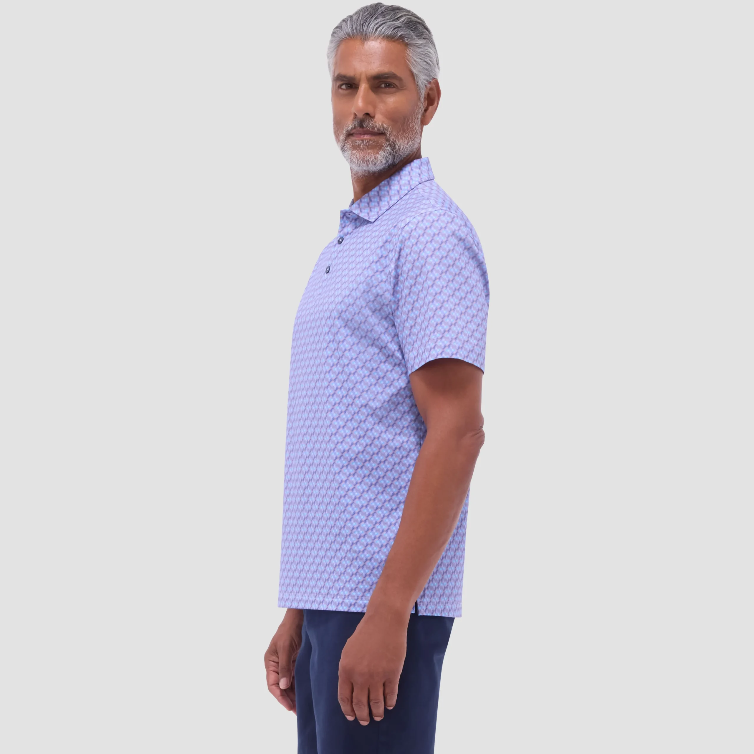 Victor Geometric OoohCotton Polo Shirt